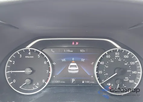 2017 Nissan Maxima 3.5 Platinum z USA, uszkodzony, nr VIN 1N4AA6AP9HC406150